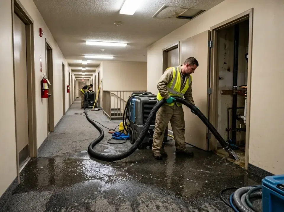 multi-unit-apartment-hallway-f-005 — frequently asked questions, Emergency Burst Pipe Water Extraction & Removal in Otsego,…